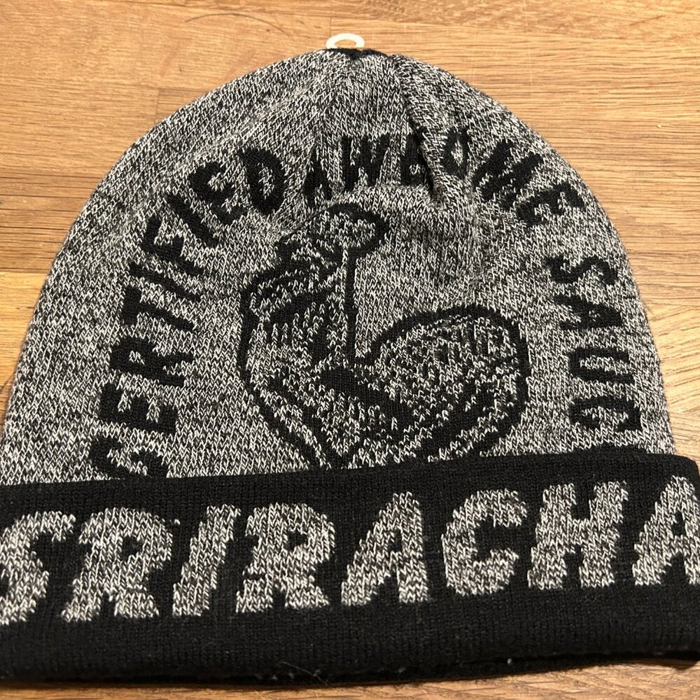 SRIRACHA Certified Awesome Sauce Black & Gray Cap / Hat / Beanie